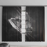 Pray For Grand Blanc Window Curtain Pray For Liberty - Wonder Print Shop