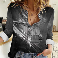 Pray For Grand Blanc Women Casual Shirt Pray For Liberty - Wonder Print Shop