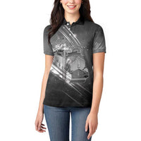 Pray For Grand Blanc Women Polo Shirt Pray For Liberty - Wonder Print Shop