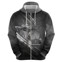 Pray For Grand Blanc Zip Hoodie Pray For Liberty - Wonder Print Shop