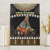 Ivory Coast Festival Of Masks Canvas Wall Art Traditional Zaouli Dance LT05 - Wonder Print Shop