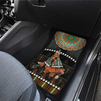Ivory Coast Festival Of Masks Car Mats Traditional Zaouli Dance LT05 - Wonder Print Shop