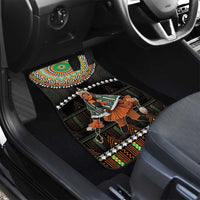 Ivory Coast Festival Of Masks Car Mats Traditional Zaouli Dance LT05 - Wonder Print Shop