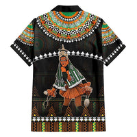 Ivory Coast Festival Of Masks Family Matching Long Sleeve Bodycon Dress and Hawaiian Shirt Traditional Zaouli Dance LT05 - Wonder Print Shop