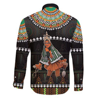 Ivory Coast Festival Of Masks Family Matching Mermaid Dress and Hawaiian Shirt Traditional Zaouli Dance LT05 - Wonder Print Shop