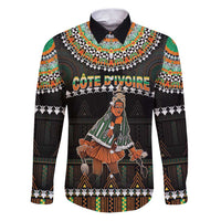 Ivory Coast Festival Of Masks Family Matching Puletasi and Hawaiian Shirt Traditional Zaouli Dance LT05 - Wonder Print Shop