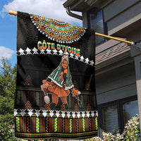 Ivory Coast Festival Of Masks Garden Flag Traditional Zaouli Dance LT05 - Wonder Print Shop