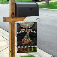 Ivory Coast Festival Of Masks Garden Flag Traditional Zaouli Dance LT05 - Wonder Print Shop