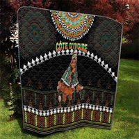 Ivory Coast Festival Of Masks Quilt Traditional Zaouli Dance LT05 - Wonder Print Shop