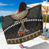 Ivory Coast Festival Of Masks Sarong Traditional Zaouli Dance LT05 - Wonder Print Shop
