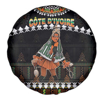 Ivory Coast Festival Of Masks Spare Tire Cover Traditional Zaouli Dance LT05 - Wonder Print Shop
