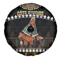 Ivory Coast Festival Of Masks Spare Tire Cover Traditional Zaouli Dance LT05 - Wonder Print Shop