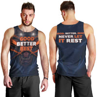 Good Better Best Chicago Football Inspirational Men Tank Top Fierce Bears Spirit - Wonder Print Shop