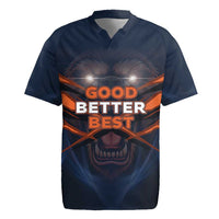 Good Better Best Chicago Football Inspirational Rugby Jersey Fierce Bears Spirit - Wonder Print Shop