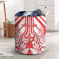 England Red Rose Rugby Laundry Basket Sporty Style - Wonder Print Shop