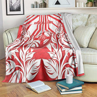 England Red Rose Rugby Blanket Sporty Style - Wonder Print Shop