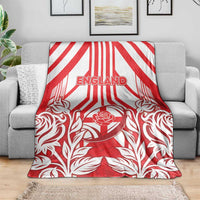 England Red Rose Rugby Blanket Sporty Style - Wonder Print Shop