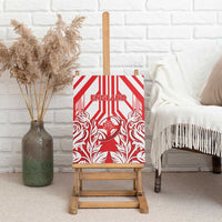 England Red Rose Rugby Canvas Wall Art Sporty Style - Wonder Print Shop