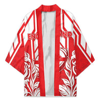 England Red Rose Rugby Custom Kimono Sporty Style - Wonder Print Shop