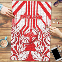 England Red Rose Rugby Puzzle Sporty Style - Wonder Print Shop
