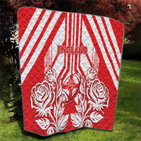 England Red Rose Rugby Quilt Sporty Style - Wonder Print Shop