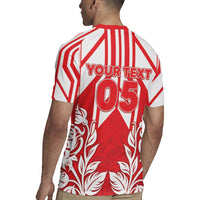England Red Rose Rugby Custom Rugby Jersey Sporty Style - Wonder Print Shop