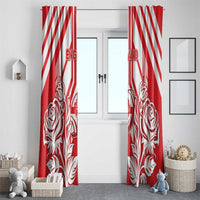 England Red Rose Rugby Window Curtain Sporty Style - Wonder Print Shop