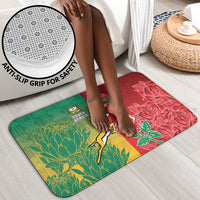 South Africa And England Rugby Bathroom Set Springboks And Red Rose Together - Wonder Print Shop