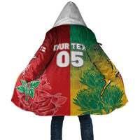South Africa And England Rugby Custom Cloak Springboks And Red Rose Together - Wonder Print Shop