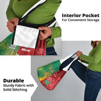 South Africa And England Rugby Grocery Bag Springboks And Red Rose Together - Wonder Print Shop