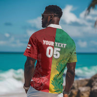 South Africa And England Rugby Custom Hawaiian Shirt Springboks And Red Rose Together - Wonder Print Shop