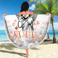 Funny Valentines Day Beach Blanket Cupid Says 67