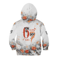 Funny Valentines Day Kid Hoodie Cupid Says 67