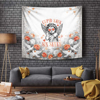 Funny Valentines Day Tapestry Cupid Says 67