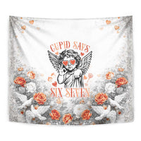Funny Valentines Day Tapestry Cupid Says 67