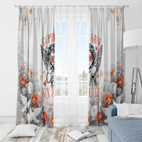 Funny Valentines Day Window Curtain Cupid Says 67