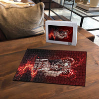 Skull Valentines Day Puzzle I Love You To The Upside Down And Back