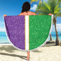Mardi Gras Crown Beach Blanket Western Yoke Glitter Style