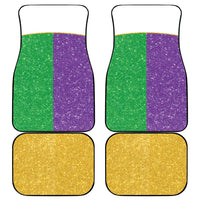 Mardi Gras Crown Car Mats Western Yoke Glitter Style