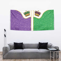 Mardi Gras Crown Tapestry Western Yoke Glitter Style