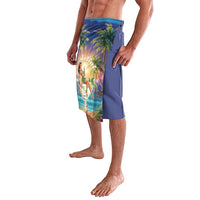 Aloha Hawaii Lavalava Hula Martini Tropical Vibes - Wonder Print Shop