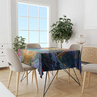 Aloha Hawaii Tablecloth Hula Martini Tropical Vibes - Wonder Print Shop