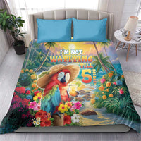 Hawaii Parrot Bedding Set Im Not Waiting Till 5 Oclock - Wonder Print Shop
