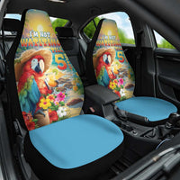Hawaii Parrot Car Seat Cover Im Not Waiting Till 5 Oclock - Wonder Print Shop
