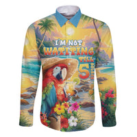 Hawaii Parrot Family Matching Puletasi and Hawaiian Shirt Im Not Waiting Till 5 Oclock - Wonder Print Shop