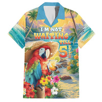 Hawaii Parrot Hawaiian Shirt Im Not Waiting Till 5 Oclock