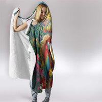 Hawaii Parrot Hooded Blanket Im Not Waiting Till 5 Oclock - Wonder Print Shop