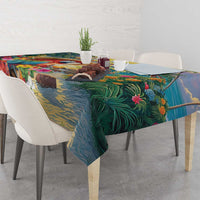 Hawaii Parrot Tablecloth Im Not Waiting Till 5 Oclock - Wonder Print Shop