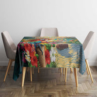 Hawaii Parrot Tablecloth Im Not Waiting Till 5 Oclock