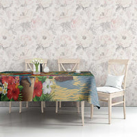 Hawaii Parrot Tablecloth Im Not Waiting Till 5 Oclock - Wonder Print Shop